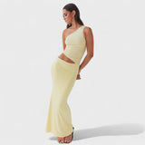 Serenela - Asymmetrisches Maxikleid