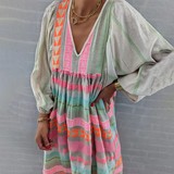 Ansa - Boho Bequemes Kleid