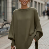 Aamu - Strickpullover mit lässigem Look