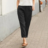 Aava - Offene Hosen mit Taschen