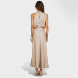 Alba - Samtige Eleganz Kleid