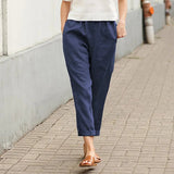 Aava - Offene Hosen mit Taschen