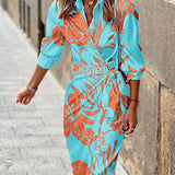 Luísa - Sommerliches Briefumschlagkleid