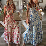 Eevi - Maxikleid mit Blumenmuster