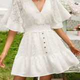 Aino - Bohemian Spitzenkleid