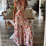 Eevi - Maxikleid mit Blumenmuster