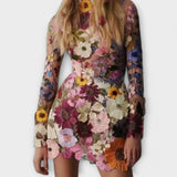 Dolores - Blumenmuster Kleid