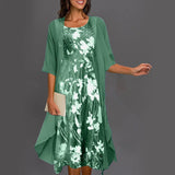Hilda - Stilvolles Kleid Set