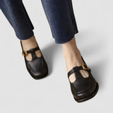 Aada | Orthopädische T-Schnür-Mary-Jane-Schuhe