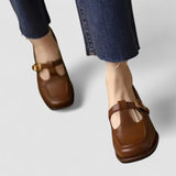 Aada | Orthopädische T-Schnür-Mary-Jane-Schuhe