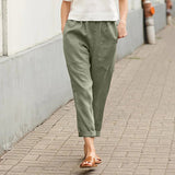 Aava - Offene Hosen mit Taschen