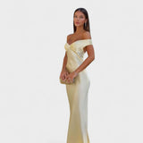 Bárbara - Maxi Kleid aus Satin