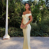 Bárbara - Maxi Kleid aus Satin