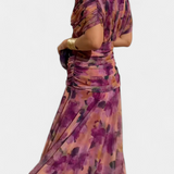 Luana - Stilvolles V-Ausschnitt Kleid