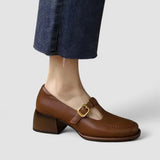 Aada | Orthopädische T-Schnür-Mary-Jane-Schuhe