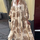 Eini - Langes Kleid mit Ärmeln