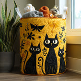 Gato | Cesto de Ropa Hecho a Mano
