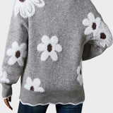 Selma - Strickpullover mit V-Ausschnitt