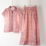 Ella - Bohemian Druck Zweiteiliges Outfit