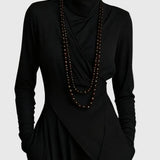 Aamu | Maxi Plissiertes Kleid