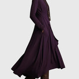 Aamu | Maxi Plissiertes Kleid