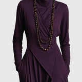 Aamu | Maxi Plissiertes Kleid