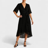 Ialina - Elegantes Kleid mit Taillierung