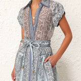 Ella - Bohemian Druck Zweiteiliges Outfit