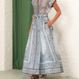 Ella - Bohemian Druck Zweiteiliges Outfit