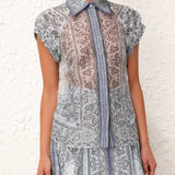 Ella - Bohemian Druck Zweiteiliges Outfit