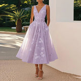 Catarina - Elegantes Midi-Kleid