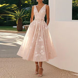 Catarina - Elegantes Midi-Kleid