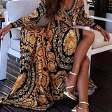 Faye - Boho-muster Kleid