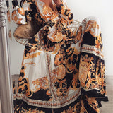Faye - Boho-muster Kleid