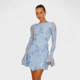 Júlia - Blumen Kleid