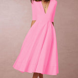 Laura - Damen Midi Kleid