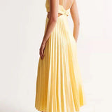 Camila - Trägerloses Midi-Kleid