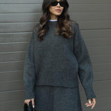 Lara - Herbstliches Strickoutfit