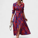 Bianca - Kleid mit Animal-Print