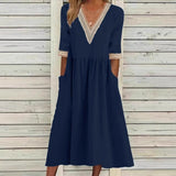 LIVIA | LANGARMIGES SPITZENKLEID