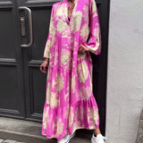 Eini - Langes Kleid mit Ärmeln