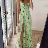 Sónia - Midi Kleid mit Blumenmuster