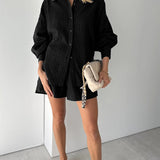 Heta - Leichte Bluse und Shorts