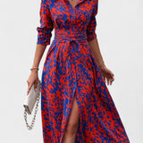 Bianca - Kleid mit Animal-Print