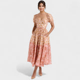 Valentina - Korallenblumen Kleid
