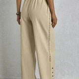 Airi - Entspannende Hose mit Knopf