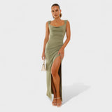 Sarela - Langes Kleid mit offenem Rücken