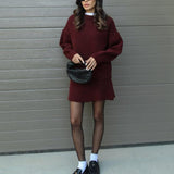 Lara - Herbstliches Strickoutfit