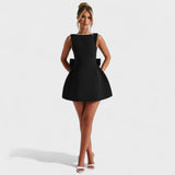 Catarina - Mini Kleid mit Perlen