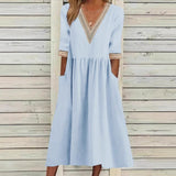 LIVIA | LANGARMIGES SPITZENKLEID